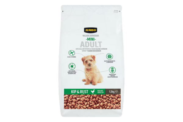 Hondenvoer van de Jumbo