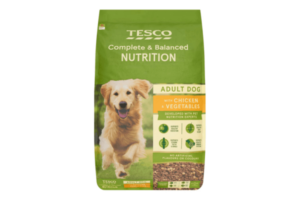 Tesco dog food