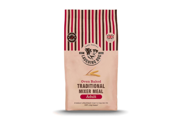 Laughing dog food