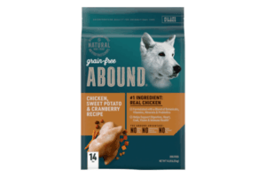 Abound dog food