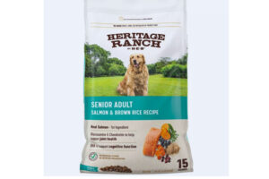 Dog food from Heritage Ranch