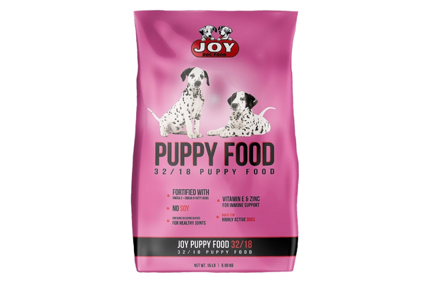 Dog food from Joy
