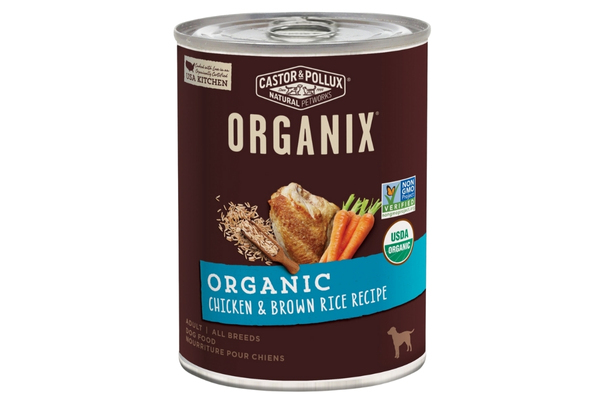 Dog food from Organix
