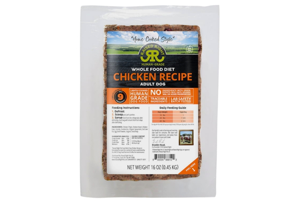 Dog food from Raised Right