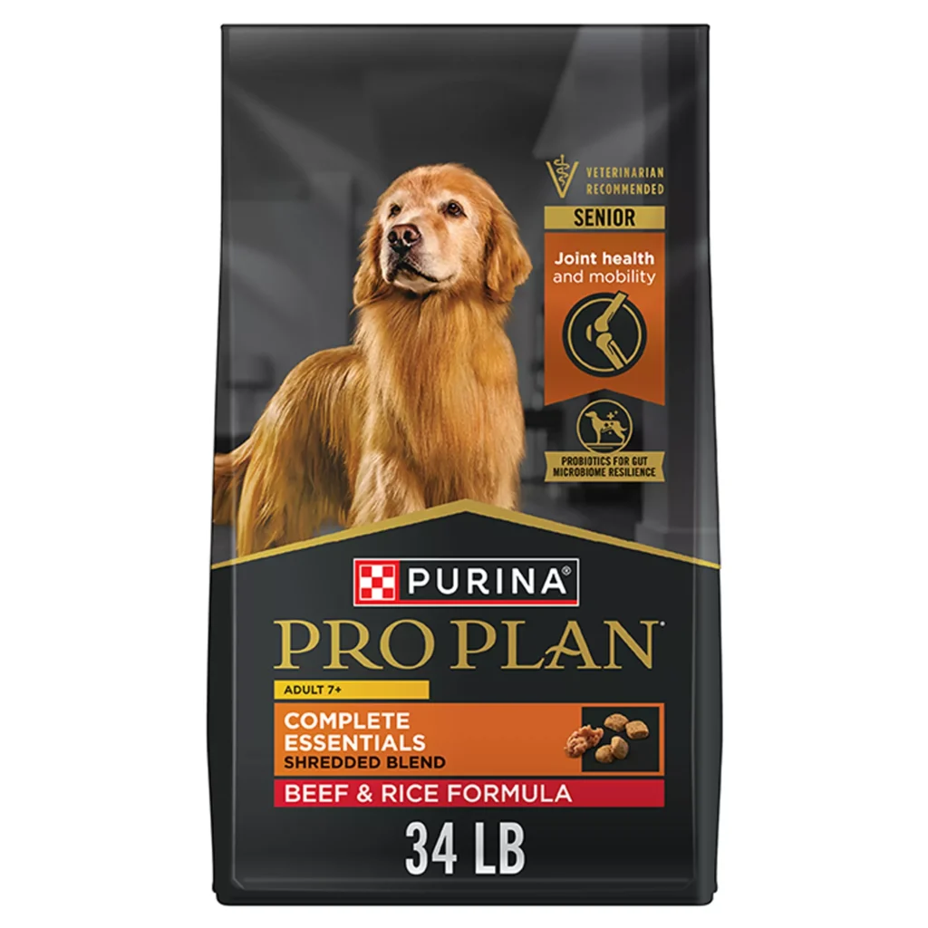 purina pro plan senior dog food review